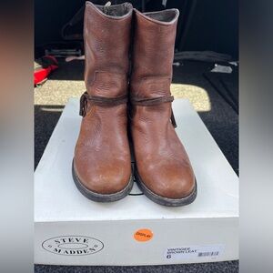 Brown Steve Madden Vintage Women’s Boot Size 6
